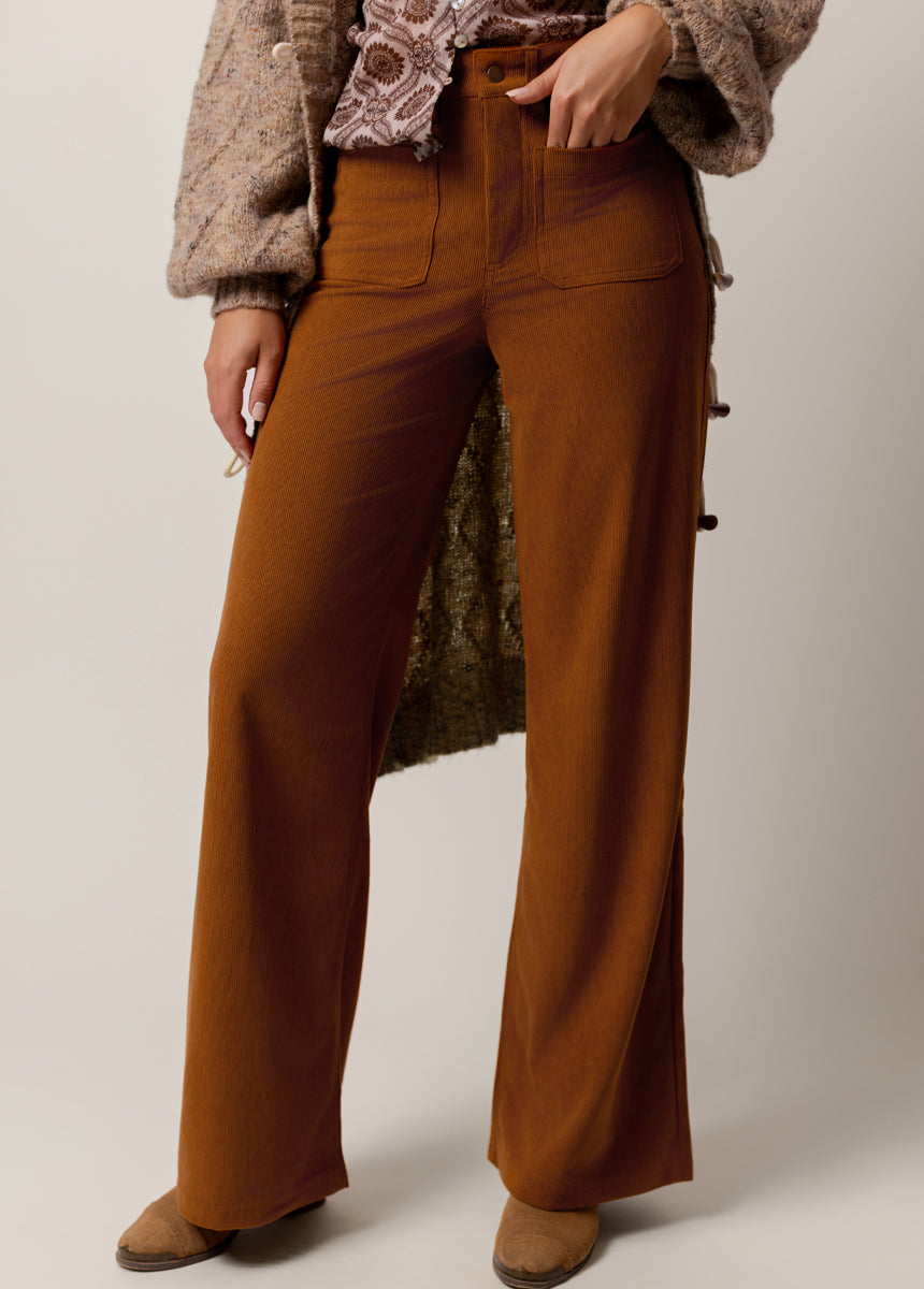 Avina Pants in Camel - Image 7
