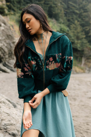 Kallistee Jacket in Peacock