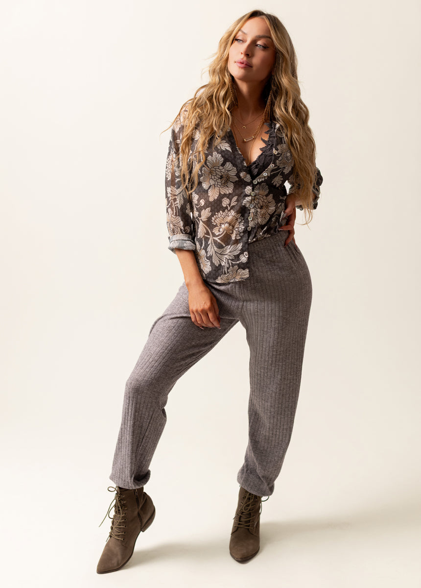 Aysha Pants in Gray - Image 3