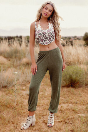 Aysha Pants in Oregano