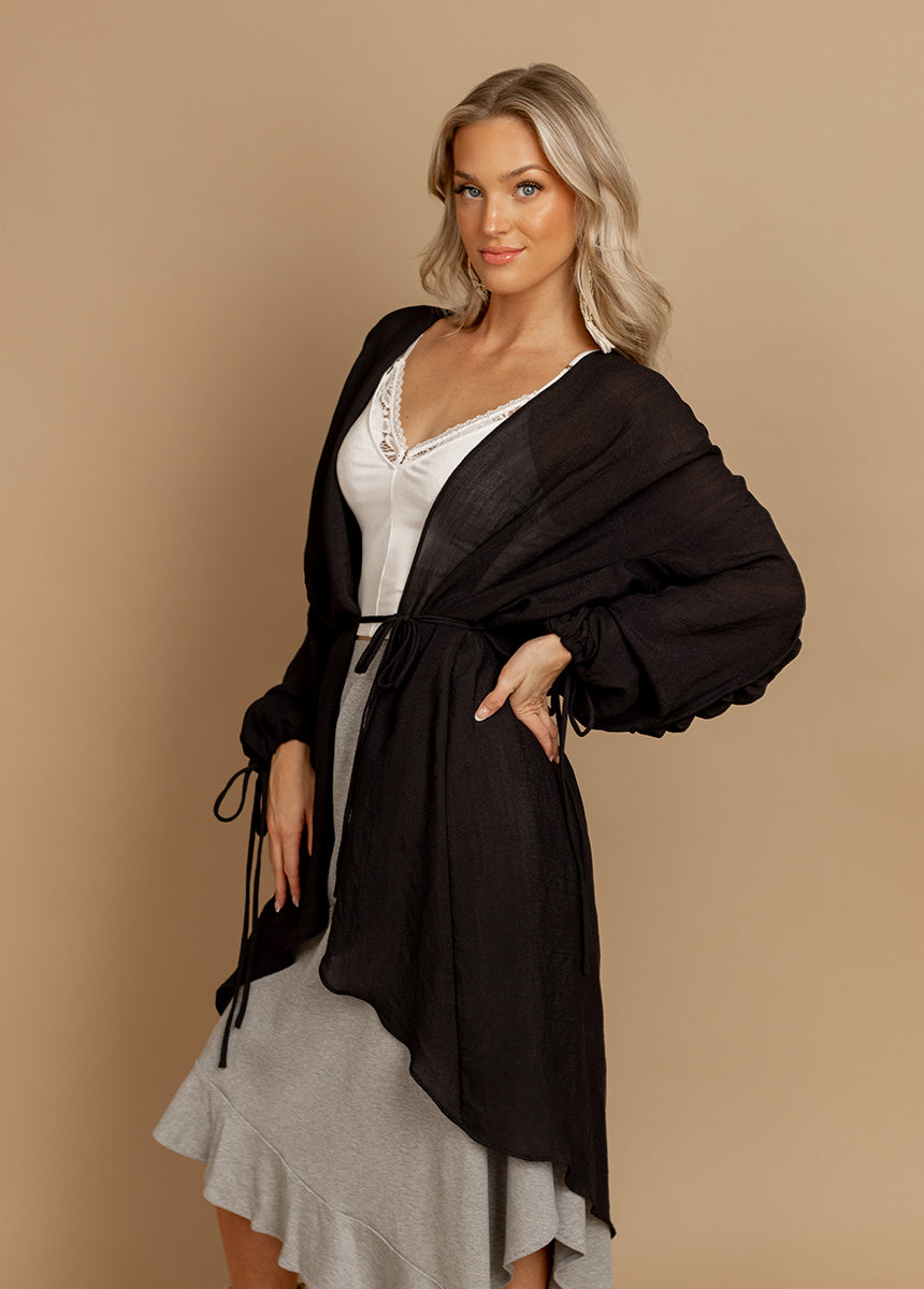 Brandy Duster in Black - Image 4