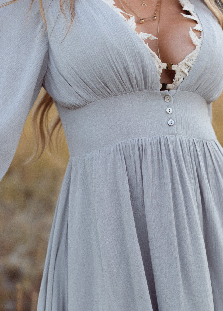 Galinda Dress in Whisper Blue - Image 6