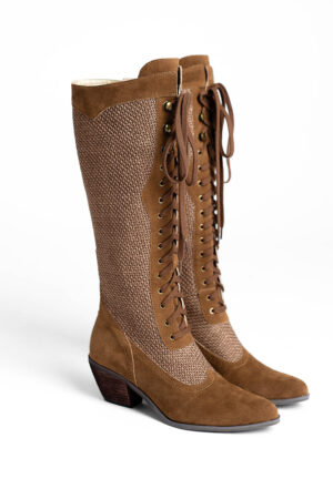 Kiko Tall Boots in Nutmeg