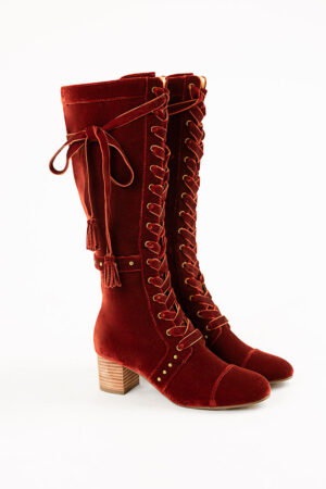 Marita Tall Boot in Brick