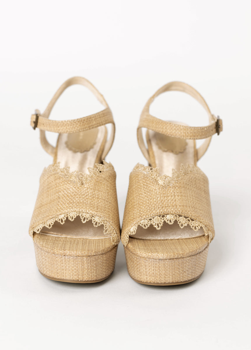 Valentine Platforms in Raffia - Image 7