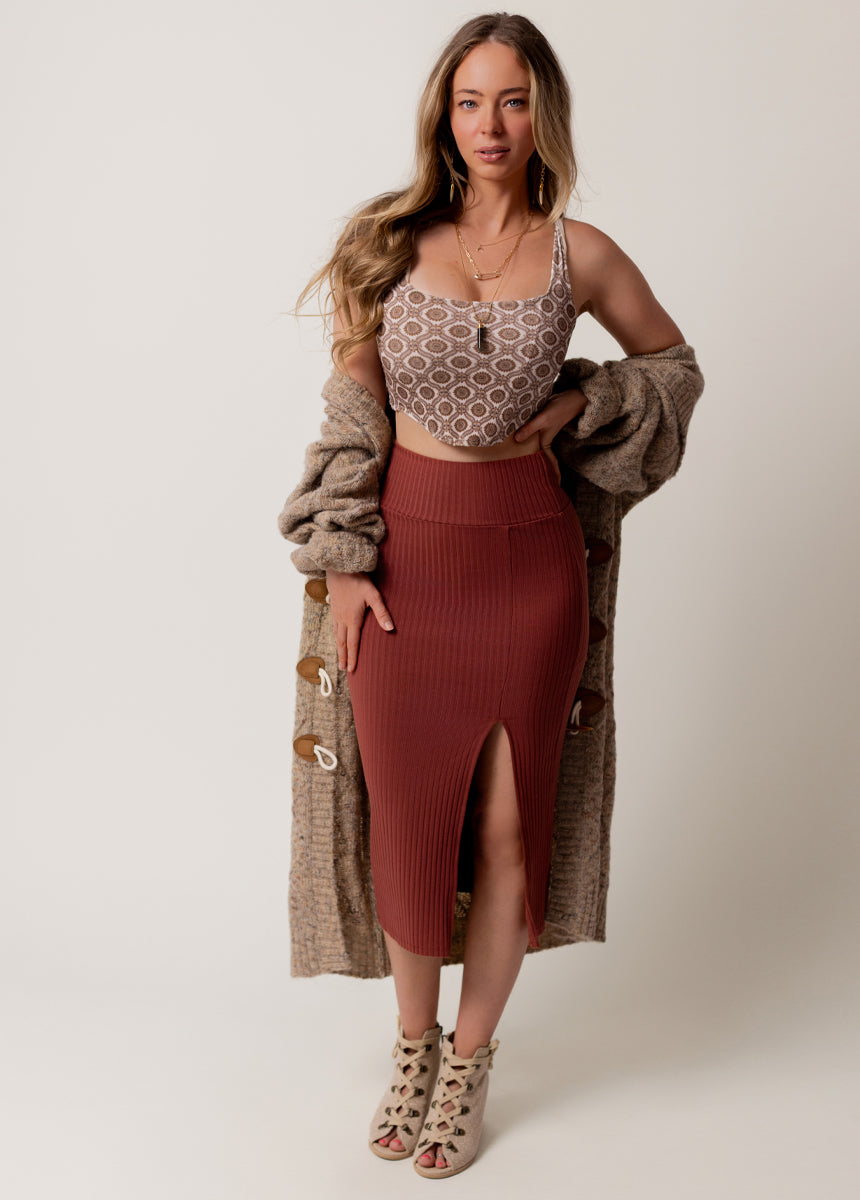 Whitley Skirt in Cedar - Image 2